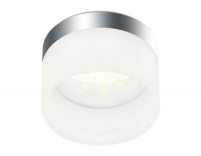 Ambrella  TN651 CH хром GX53 D85*100 встраиваемый точечный светильник 