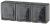 ЭРА 11-2406-03  Розетка 3х2P+E IP54, шторки, 16A-250В, ОУ, серый (5/50/800)