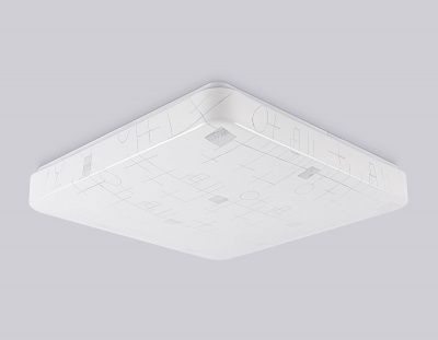 Ambrella FZ1154 WH Свет-ник потолочный светод-ный белый 18W 270*270*80 (Без ПДУ) 6400K - хол. дневн. свет