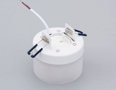 Ambrella  TN650 SWH белый песок GX53 D85*80 встраиваемый точечный светильник 